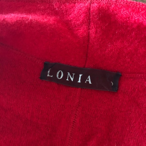 Red Sweater Jacket - Picture 7 of 9